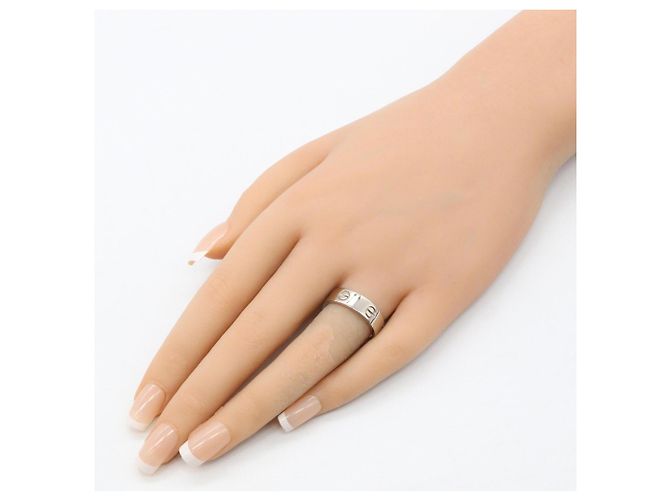 Cartier Love Ring aus 18K Weißgold Silber - Ansicht 6