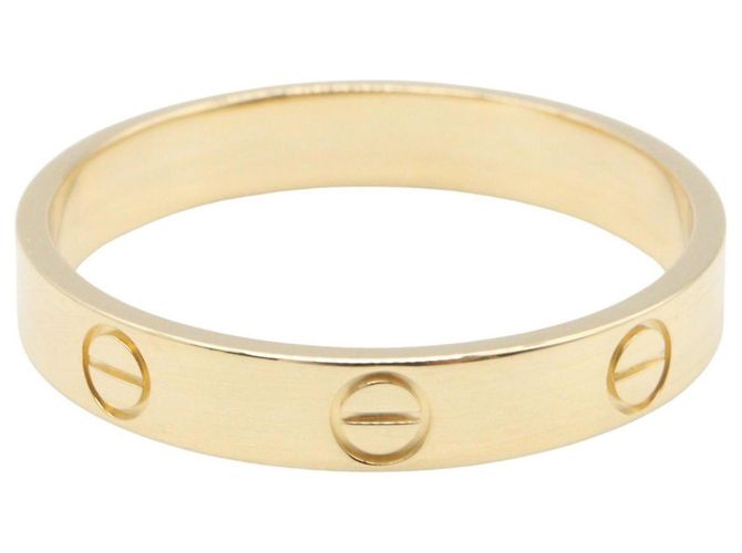 Anello Mini Love di Cartier in oro giallo 18K D'oro - vista 2