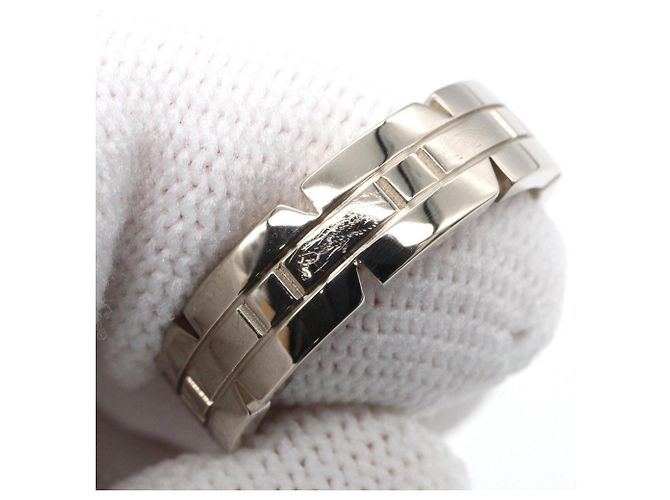 Anello Cartier Tank Française SM Argento - vista 5