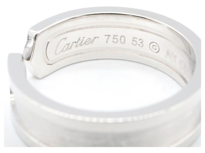 Cartier C2 Ring mit Silberband - Ansicht 4