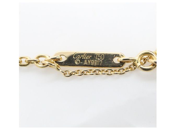 Collana Cartier C Heart in diamante e oro giallo 18K D'oro - vista 4