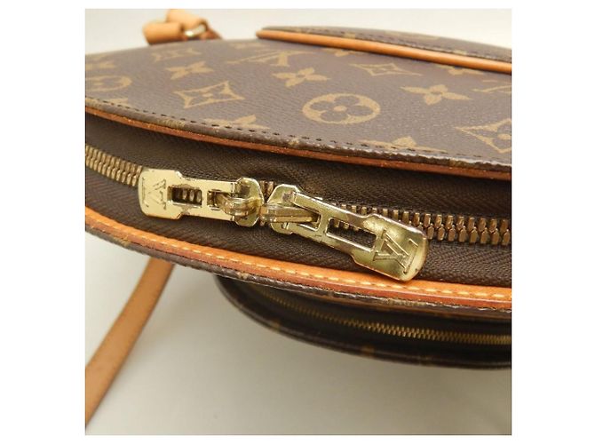 Borsa a tracolla Louis Vuitton Monogram Ellipse Marrone - vista 10