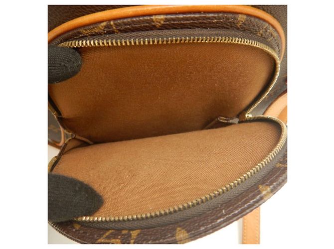 Borsa a tracolla Louis Vuitton Monogram Ellipse Marrone - vista 16