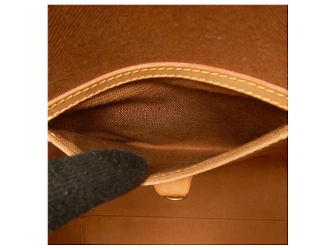 Borsa a tracolla Louis Vuitton Monogram Ellipse Marrone - vista 19