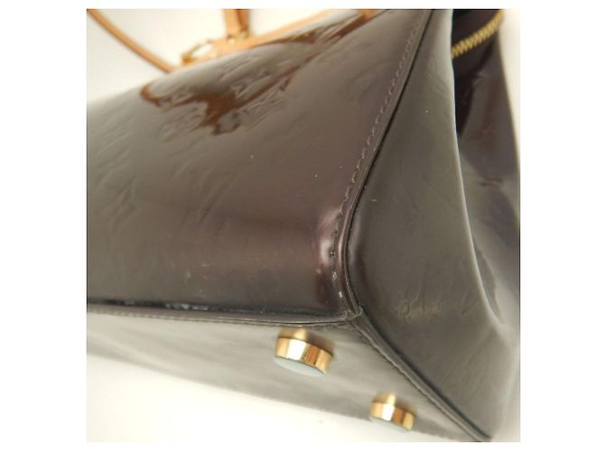 Borsa Louis Vuitton Monogram Vernis Blair MM Bordò - vista 21