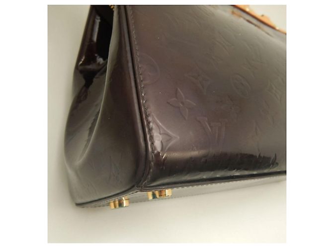 Borsa Louis Vuitton Monogram Vernis Blair MM Bordò - vista 22