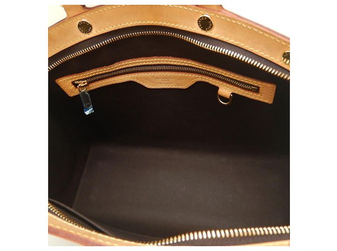 Borsa Louis Vuitton Monogram Vernis Blair MM Bordò - vista 4
