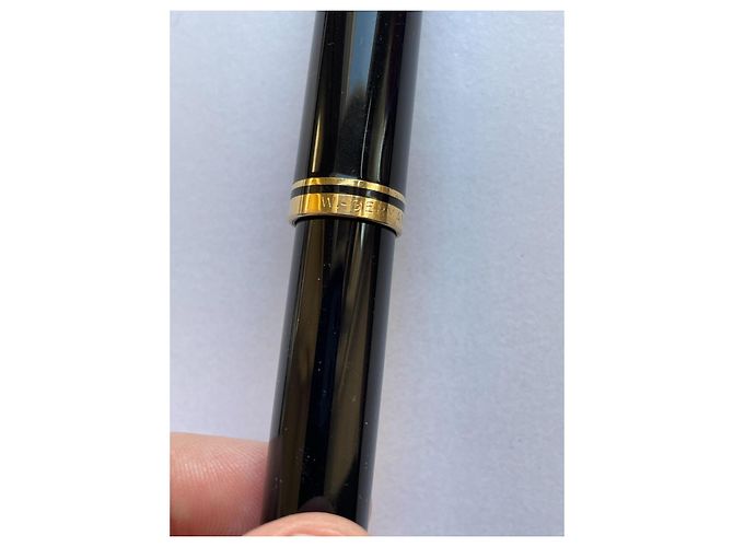 Autre Marque Stylo Plume Pelikan M200 Old Style W-Germany Noir Doré - vue 4