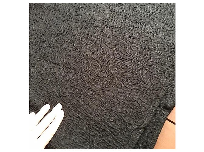 Maison Charvet Métis Black Bedspread (235 x 265 cm) - view 2