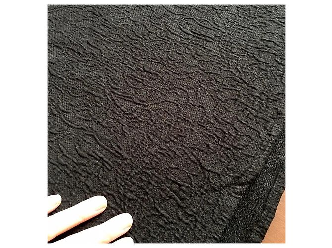 Maison Charvet Métis Black Bedspread (235 x 265 cm) - view 4