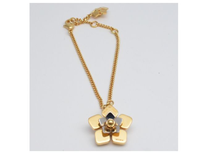 Bracciale Fendi Flower Charm D'oro - vista 3