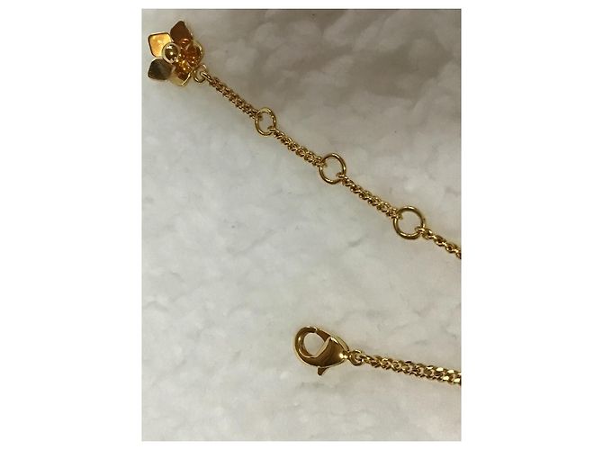 Bracciale Fendi Flower Charm D'oro - vista 4