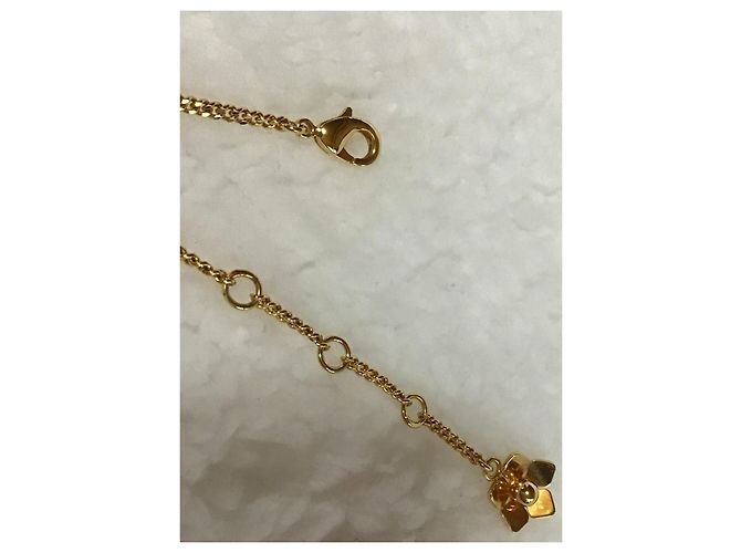 Bracciale Fendi Flower Charm D'oro - vista 5