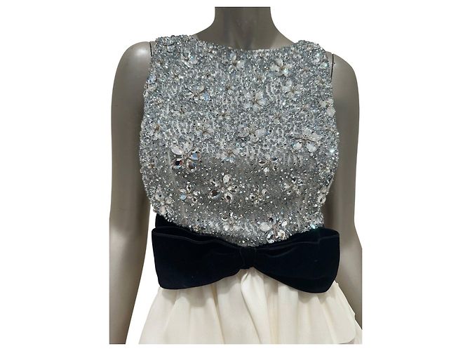Mini abito da cocktail Azzaro Sequin Bow S/S 2011 Taglia 38 Usato - vista 4