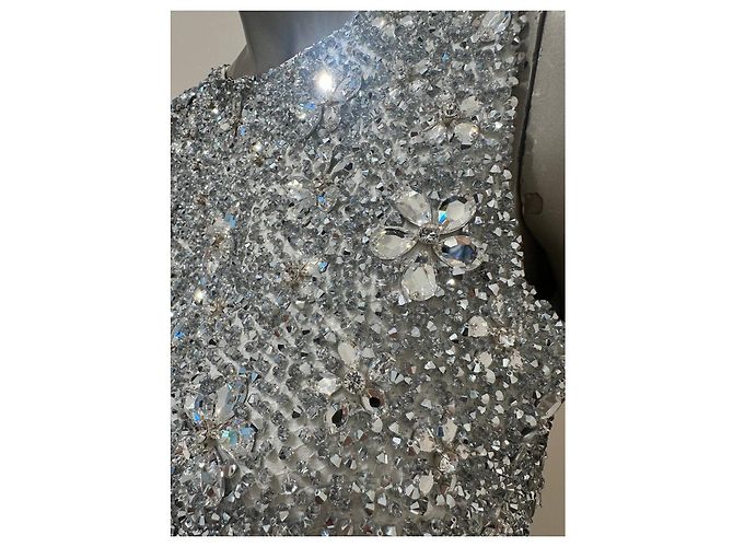 Mini abito da cocktail Azzaro Sequin Bow S/S 2011 Taglia 38 Usato - vista 7