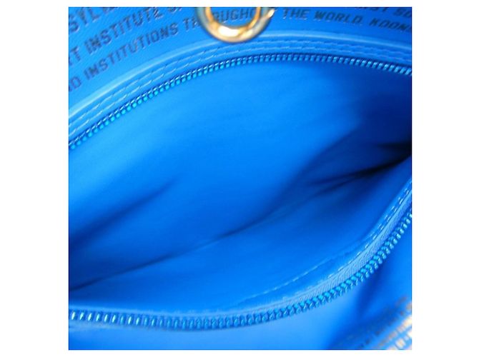 Borsa Tote Louis Vuitton Masters Collection Monogram Certy Neverfull MM Blu - vista 18