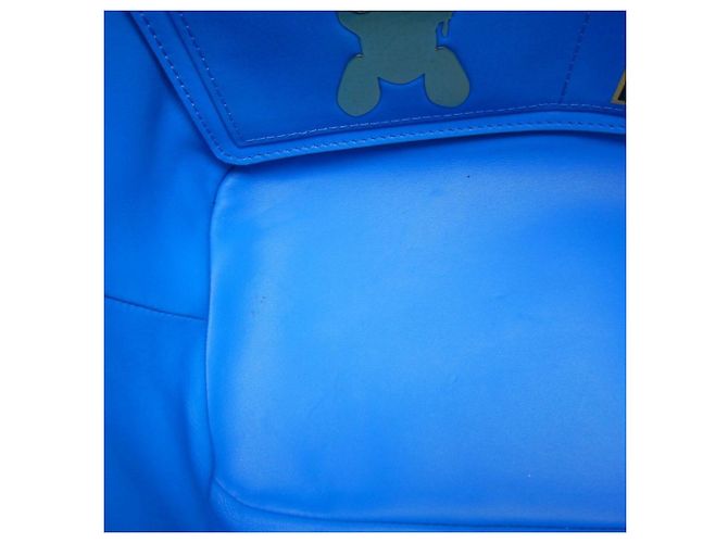 Borsa Tote Louis Vuitton Masters Collection Monogram Certy Neverfull MM Blu - vista 19