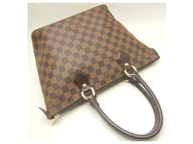 Borsa Tote Louis Vuitton Damier Saleya PM Damier ebene - vista 3