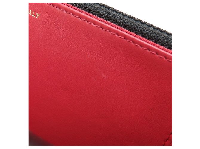 Portafoglio con catena in agnello nero Chanel - vista 9