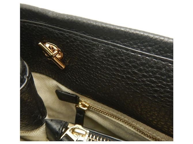 Borsa Tote Tory Burch KIRA Nero - vista 10