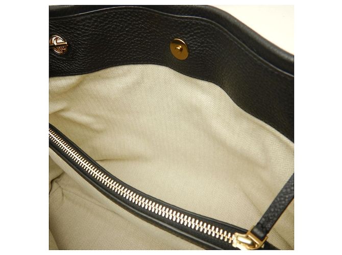 Borsa Tote Tory Burch KIRA Nero - vista 11