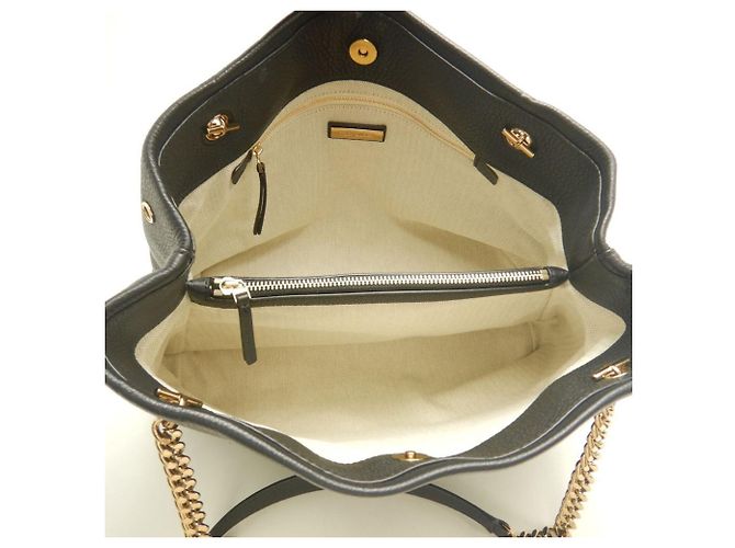 Borsa Tote Tory Burch KIRA Nero - vista 4