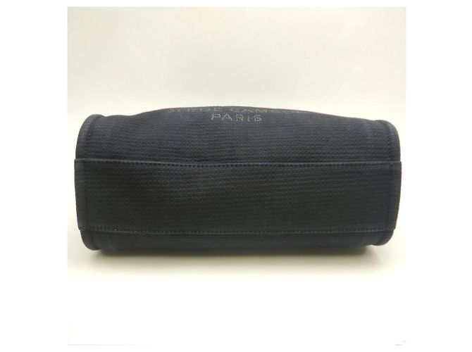 Chanel Deauville MM Tote Bag Schwarz - Ansicht 6