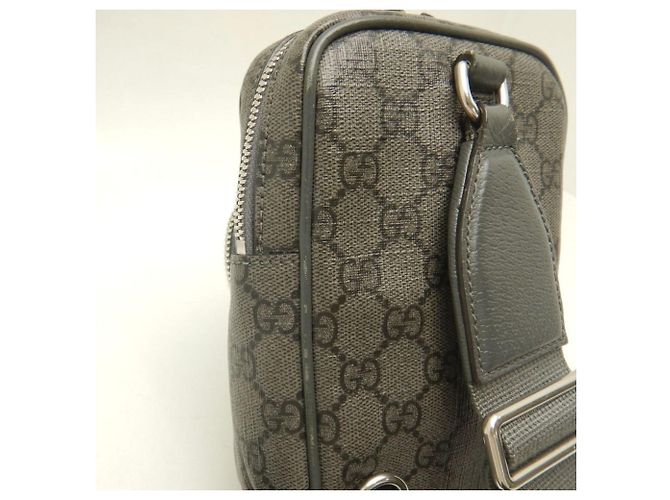 Gucci GG Supreme Sling Bag Brown - view 12