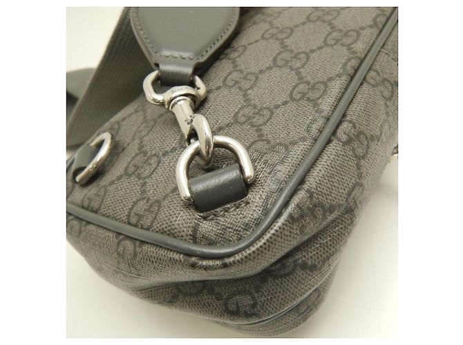 Gucci GG Supreme Sling Bag Brown - view 16