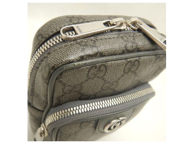 Gucci GG Supreme Sling Bag Brown - view 7