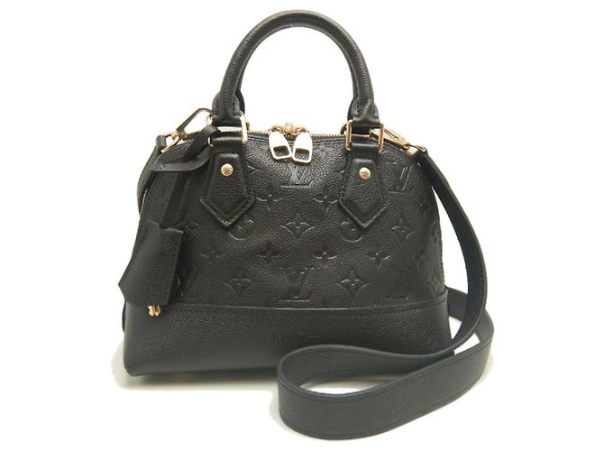 Borsa Louis Vuitton Empreinte Neo Alma BB Nero - vista 2