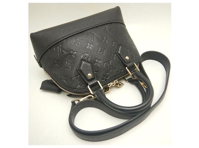 Borsa Louis Vuitton Empreinte Neo Alma BB Nero - vista 3