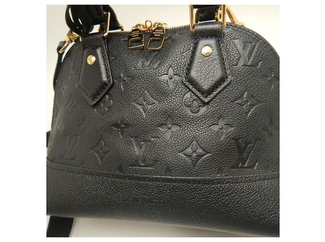 Borsa Louis Vuitton Empreinte Neo Alma BB Nero - vista 8
