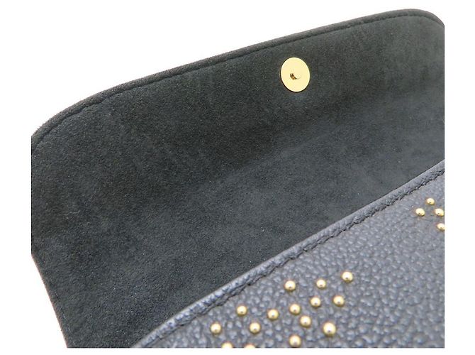 Portafoglio con catena Louis Vuitton Ivy Shoulder Bag Nero - vista 11