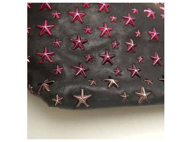 Borsa Jimmy Choo Sasha in pelle rosa - vista 12