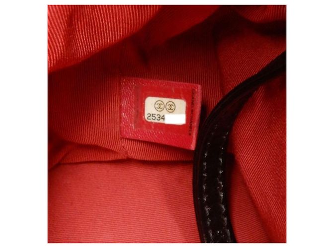 Borsa a Spalla Gabrielle de Chanel Nero Blu navy - vista 22