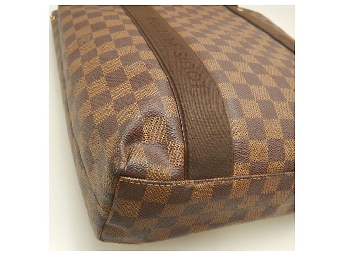 Borsa Tote Louis Vuitton Damier Cabas Beaubourg Damier ebene - vista 12