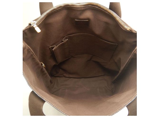 Borsa Tote Louis Vuitton Damier Cabas Beaubourg Damier ebene - vista 4