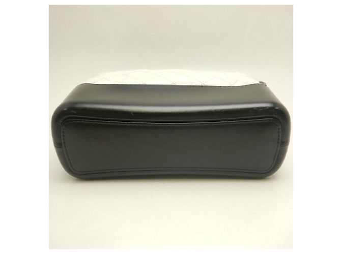 Borsa a Spalla Gabrielle de Chanel Nero Bianco - vista 7
