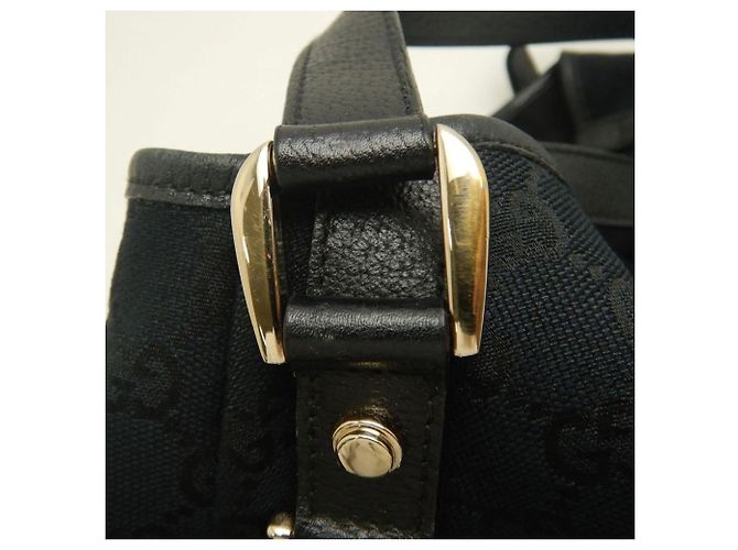 Gucci Abbey Tote Bag Schwarz GG Canvas - Ansicht 12