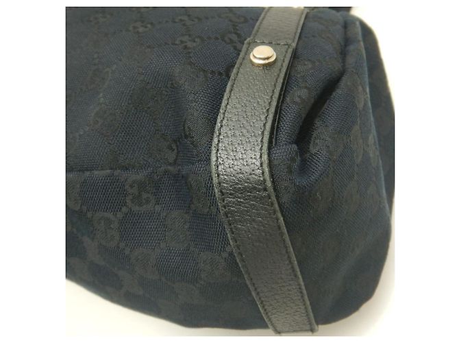 Gucci Abbey Tote Bag Schwarz GG Canvas - Ansicht 15