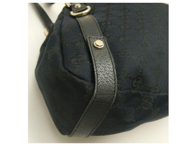Gucci Abbey Tote Bag Schwarz GG Canvas - Ansicht 16