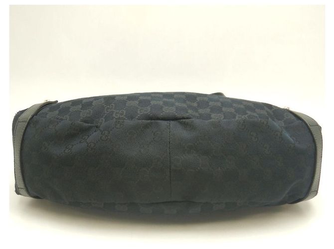 Gucci Abbey Tote Bag Schwarz GG Canvas - Ansicht 6
