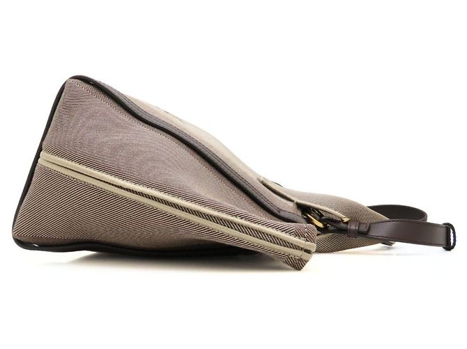 Chloé Chloe Carry Small Tote Bag Braun Anthrazitgrau - Ansicht 3