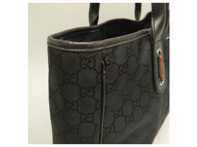 Borsa Tote Gucci GG Nylon Nero - vista 11
