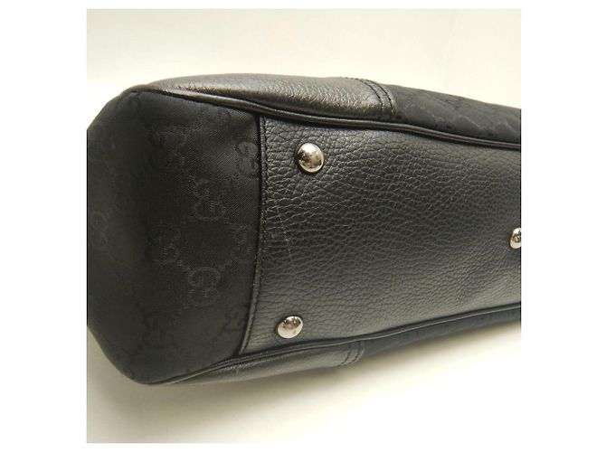Borsa Tote Gucci GG Nylon Nero - vista 13