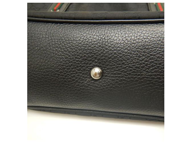 Borsa Tote Gucci GG Nylon Nero - vista 15