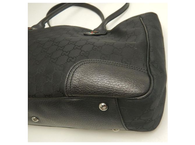 Borsa Tote Gucci GG Nylon Nero - vista 19