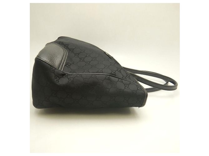 Borsa Tote Gucci GG Nylon Nero - vista 5