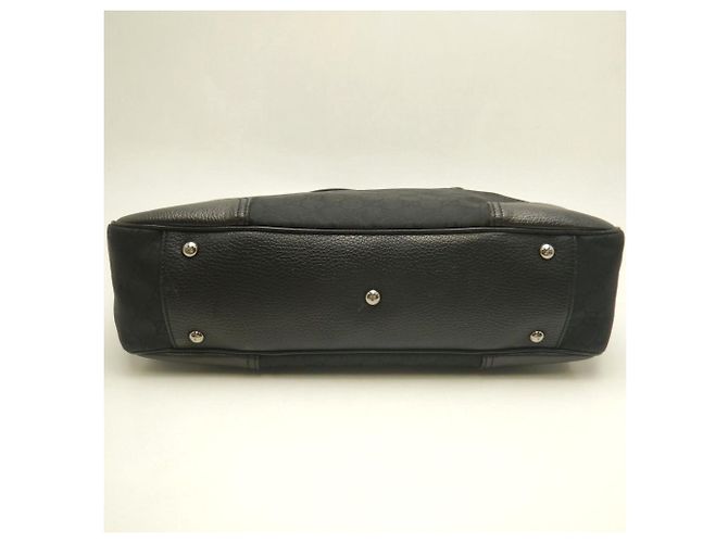 Borsa Tote Gucci GG Nylon Nero - vista 6